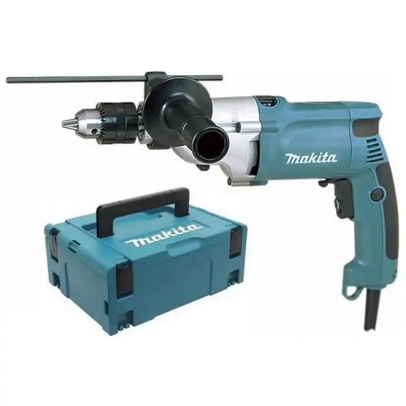 Sonderangebot Makita HP2050HJ Schlagbohrmaschine 1,5 -13mm,2-Gang-Getriebe, 720W, Makpac 1