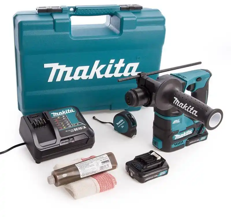 Highlight Makita HR166DWAE1 Akku-Bohrhammer Li-ion 10,8V im Koffer (2x2,0Ah/12V)
