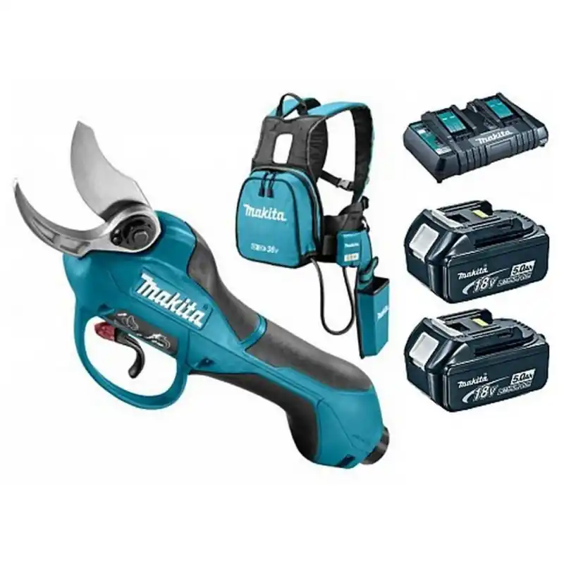 Makita DUP361PT2 Akku-Reb/Astschere Li-ion Li-ion (2x 5,0 Ah/18V) Markenware