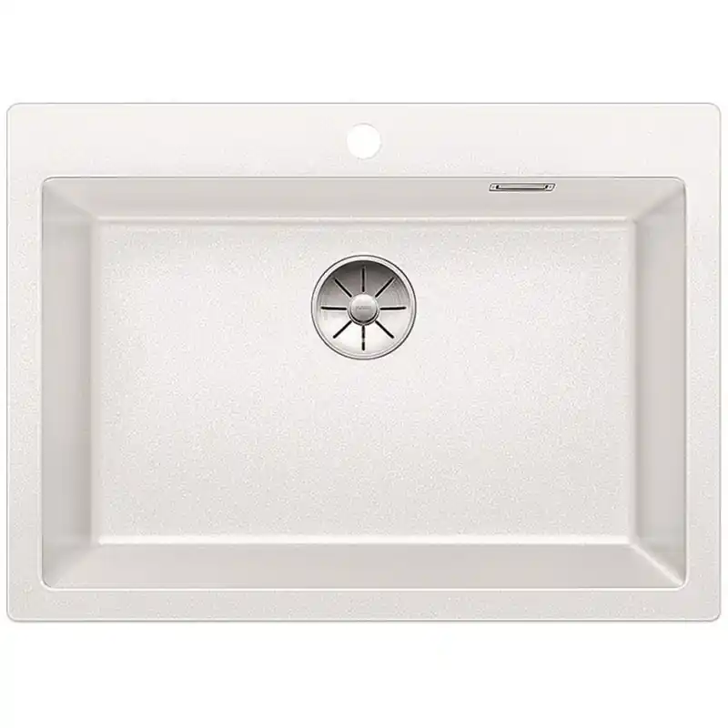 BLANCO Pleon 8 Granitspüle ohne Exzenter weiß 523047 Top-Angebot