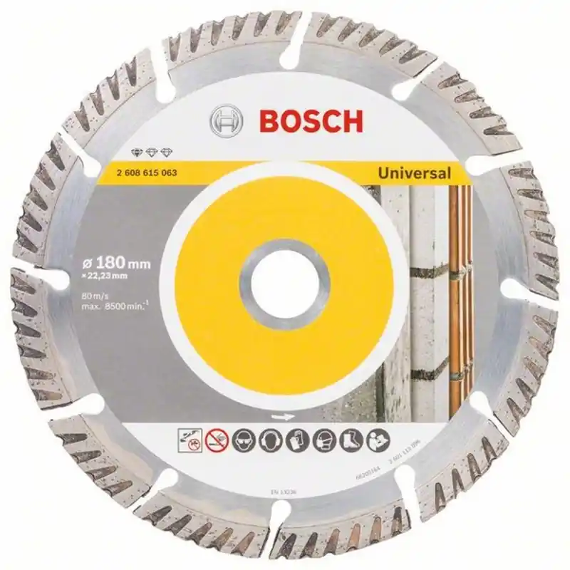 Preis Gesenkt BOSCH Diamanttrennscheibe Standard for Universal 180 × 22,23, 2608615063