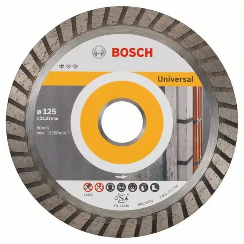 Sofort Bestellen BOSCH Diamanttrennscheibe Standard for Universal Turbo 125 mm 2608602394