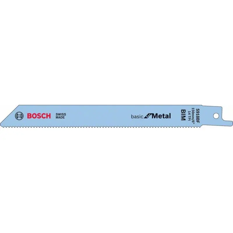 Top-Preis BOSCH S 918 BF Basic for Metal Säbelsägeblatt 5 Stck. 2608651781