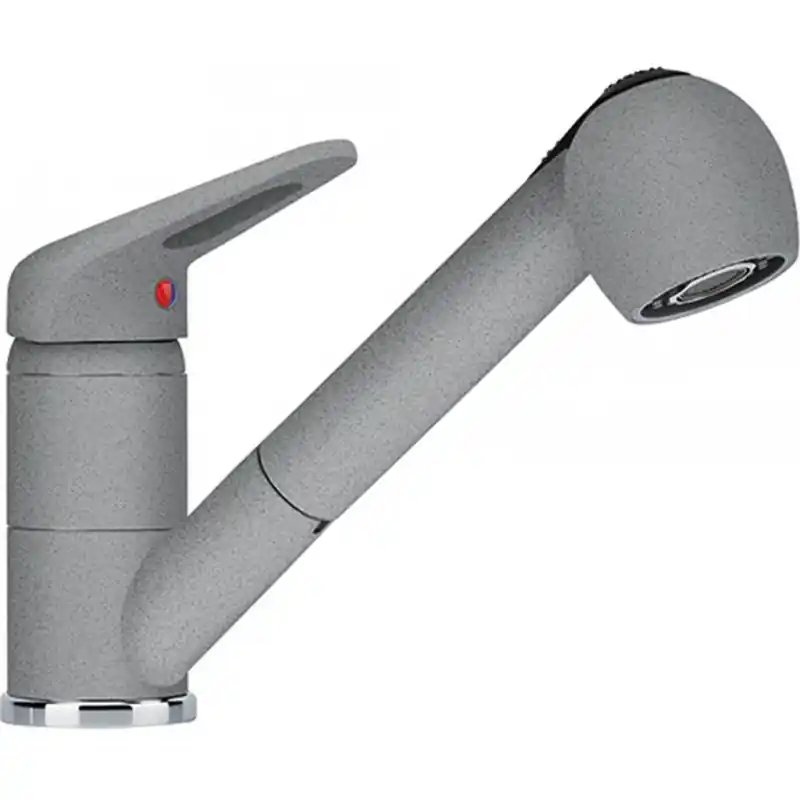 Franke Novara Plus-Auszugsbrause, Küchenarmatur, Fragranit+Steingrau 115.0470.670 Billig
