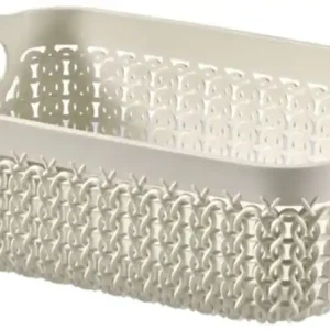 CURVER KNIT A6 Tablett 19,4 x 13,6 x 7,4 cm 1,3L creme 00772-X64 Garantierte Lieferung