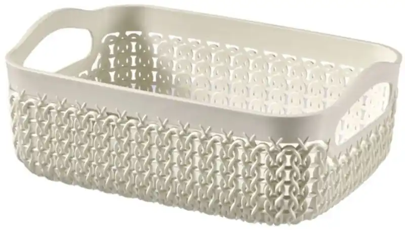 CURVER KNIT A6 Tablett 19,4 x 13,6 x 7,4 cm 1,3L creme 00772-X64 Garantierte Lieferung