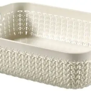 Angebot CURVER KNIT A5 Tablett 25,7 x 19,8 x 7,4 cm 2,6L creme 00771-X64