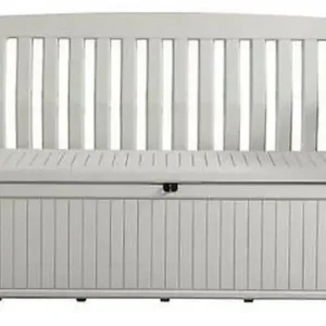 Nur Für Kurze Zeit KETER PATIO BENCH 227L Gartenbank/Kissenbox 138,6 x 63,5 x 88 cm, weiß 17202690