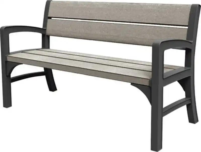 KETER MONTERO 2-Sitzer-Gartenbank 120 x 62 x 89,5 cm, graphit/braungrau 17204654 Meistverkauft