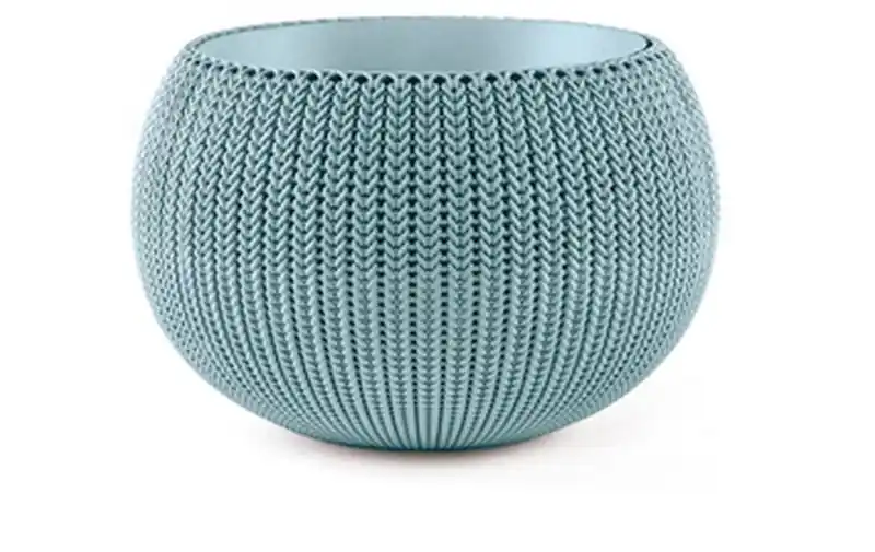 KETER COZIES S Blumenübertopf 28 x 28 x 18cm, hellblau 17205457 Bestpreis