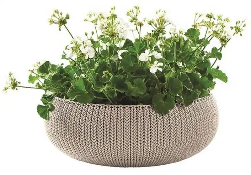 Sale KETER COZIES L Blumenübertopf 54,1 x 54,1 x 20,4cm, sand 17205455