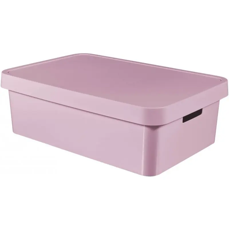 CURVER INFINITY 30L Aufbewahrungsbox mit Deckel 56 x18 x 39 cm rosé 01718-X51 Mega-Angebot
