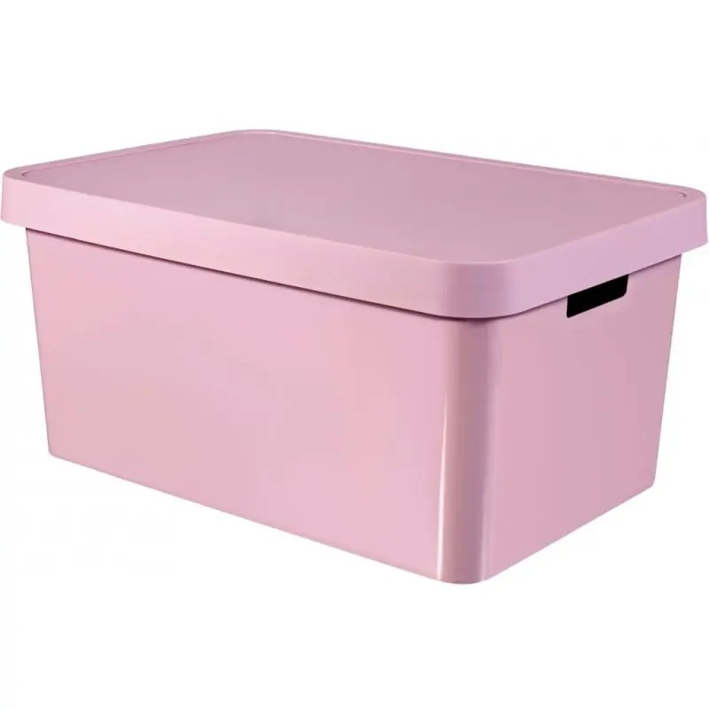CURVER INFINITY Aufbewahrungsbox mit Deckel 45 L, rosé 01721-X51 Preisreduziert