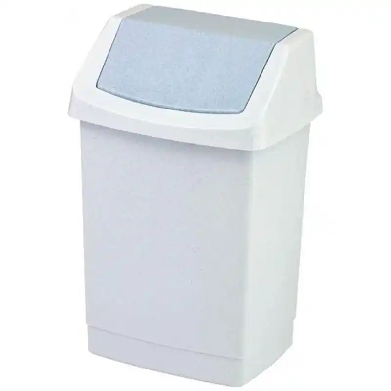 Preisknaller CURVER CLICK IT 15L Abfallbehälter 28 x 23,5 x 43,8 cm grau 04043-591