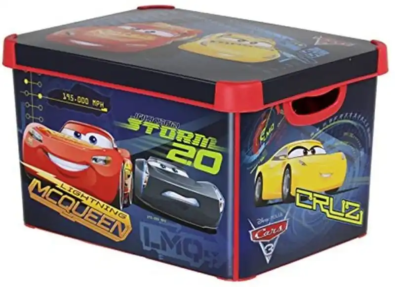 CURVER CARS L Aufbewahrungsbox 39,5 x 24 x 29,5 cm 04711-C73 Geprüft