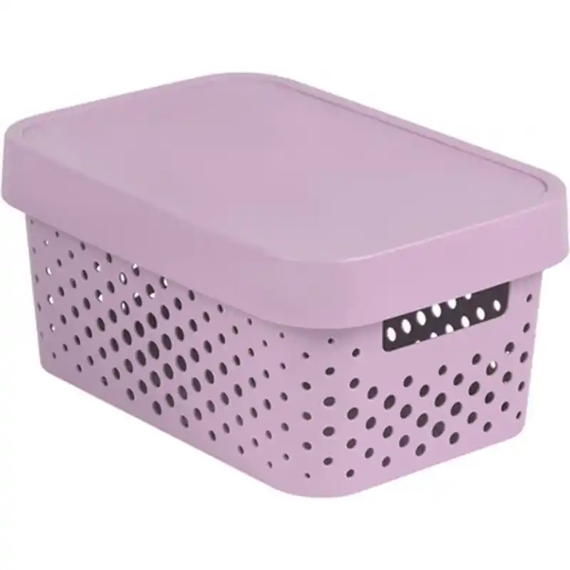 CURVER INFINITY 4,5L Aufbewahrungsbox mit Deckel 27 x 12 x 19 cm pink 04760-X51 Begrenztes Angebot