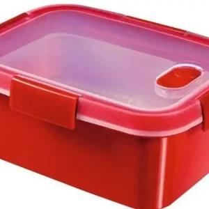 Ausverkauf CURVER MICRO-WAVE 1,2L Dose 20x15x9cm rot 00939-472
