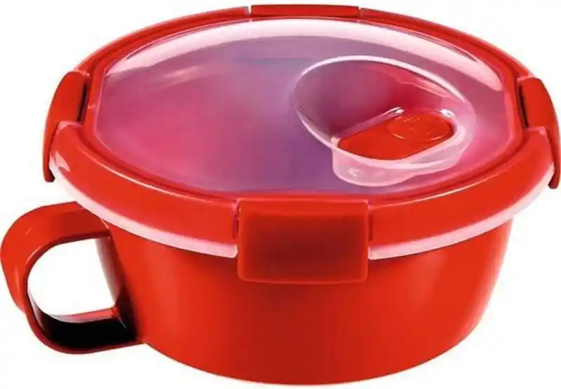 Top-Seller CURVER MICRO-WAVE 0,6L Dose 16x9cm rot 00942-472