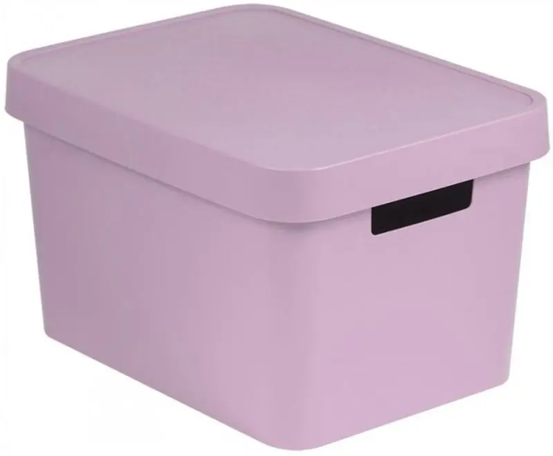 Saisonangebot CURVER INFINITY 17L Aufbewahrungsbox mit Deckel 36 x 22 x 27 cm pink 04743-X51