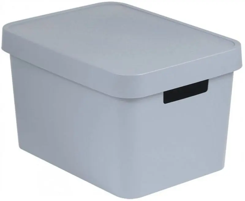 Nur Heute CURVER INFINITY 17L Aufbewahrungsbox mit Deckel 36 x 22 x 27 cm grau 04743-099