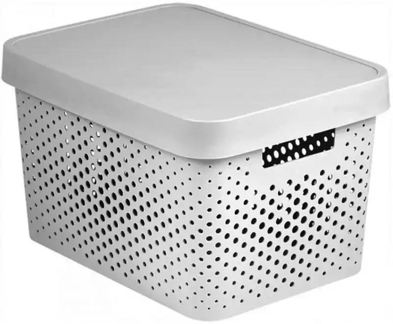 CURVER INFINITY 17L Aufbewahrungsbox mit Deckel 36 x 22 x 27 cm weiß 04742-N23 Solange Der Vorrat Reicht