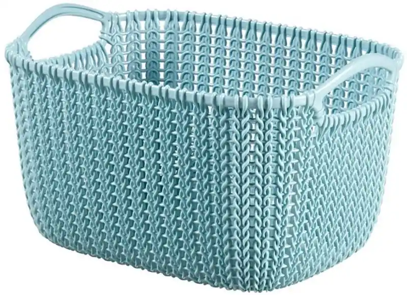 Sale CURVER KNIT S 8L Korb 30x22x17cm misty blue 03674-X60