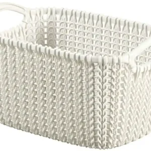 CURVER KNIT XS 3L Aufbewahrungskorb 25 x 17,5 x 14 cm creme 03675-X554 Billig