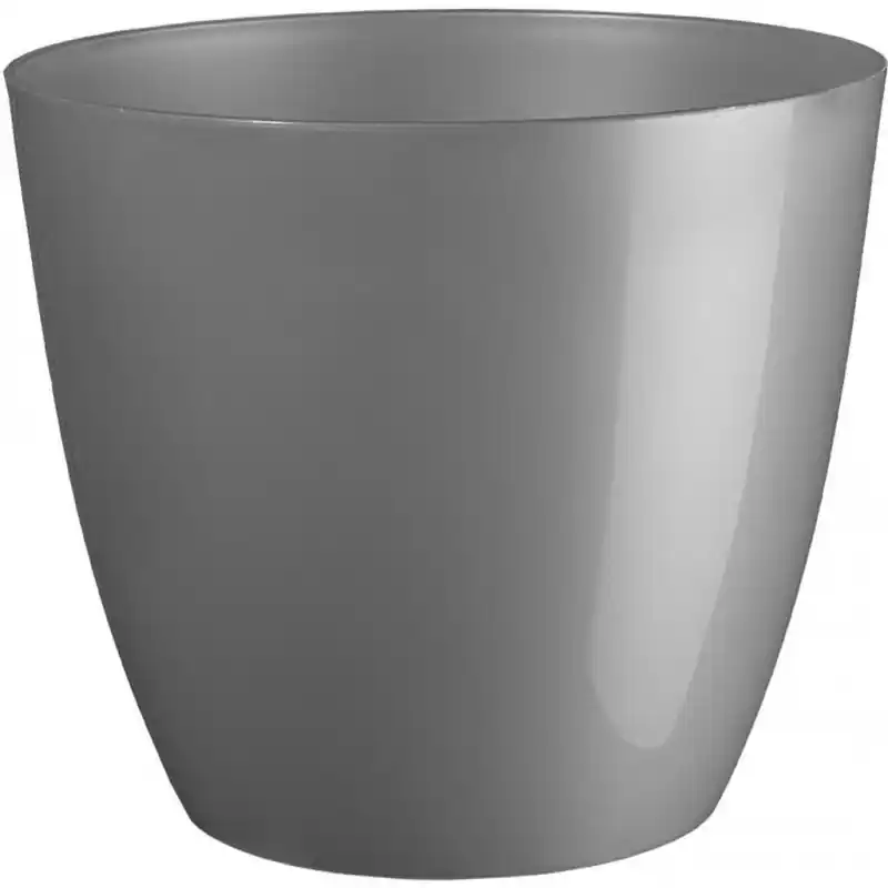 PLASTKON Übertopf Ella 13 cm silber Garantierte Lieferung