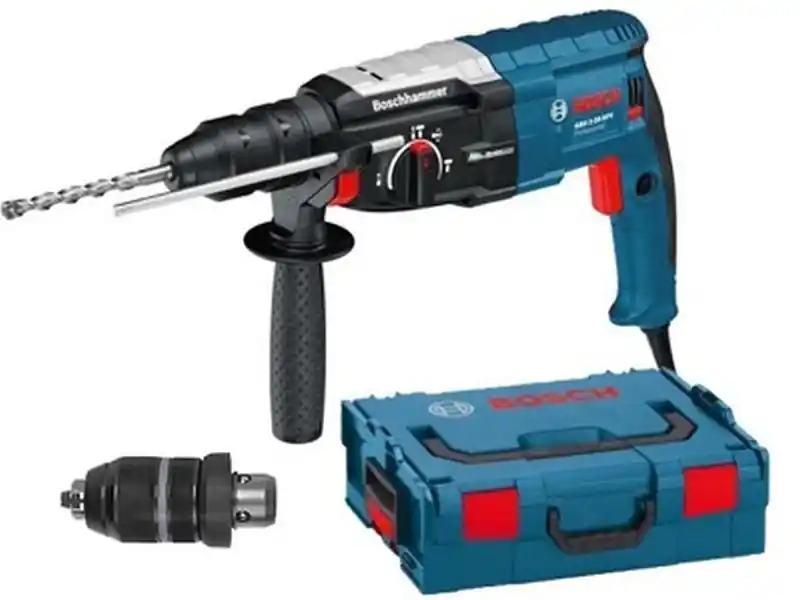 Günstig BOSCH GBH 2-28 DFV Bohrhammer mit SDS-plus, L-BOXX, 0611267208