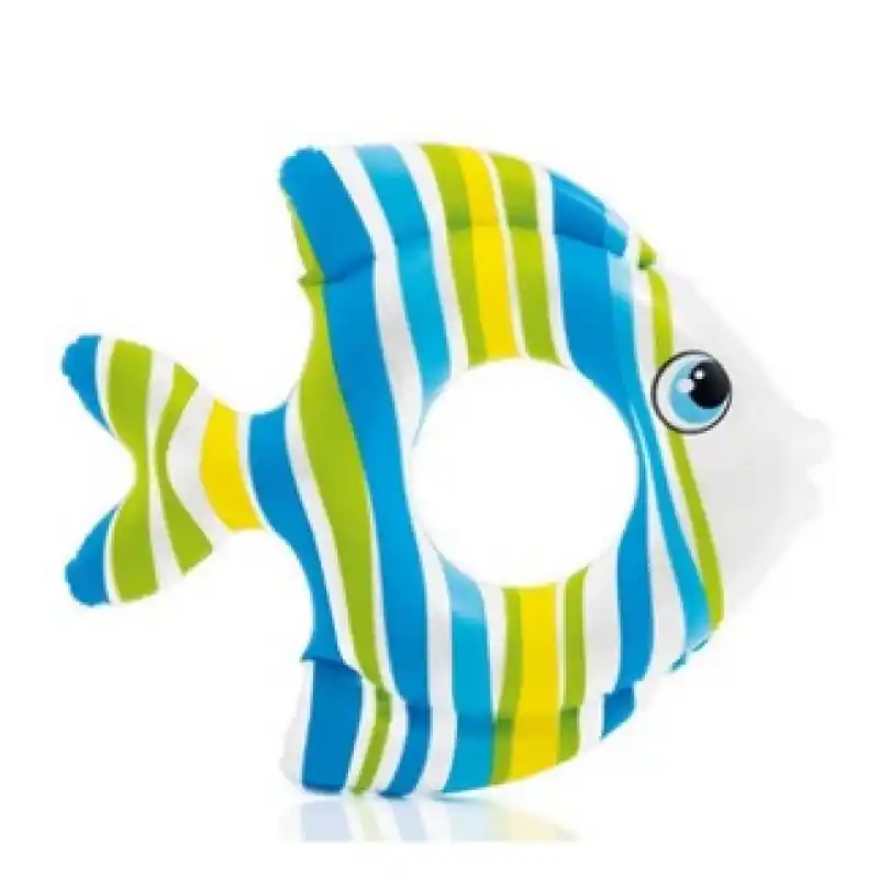 INTEX Schwimmring Fisch, blau 59223NP Expressversand