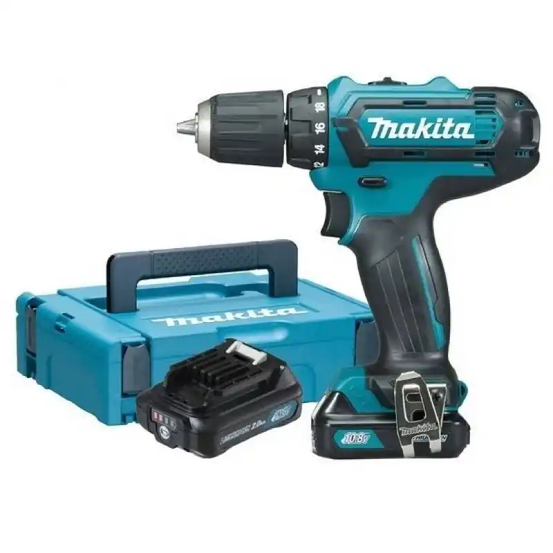 Makita Akku-Bohrschrauber 10,8V, 2 x 2,0 Ah Akkus, DF331DSAJ Neu Im Sortiment