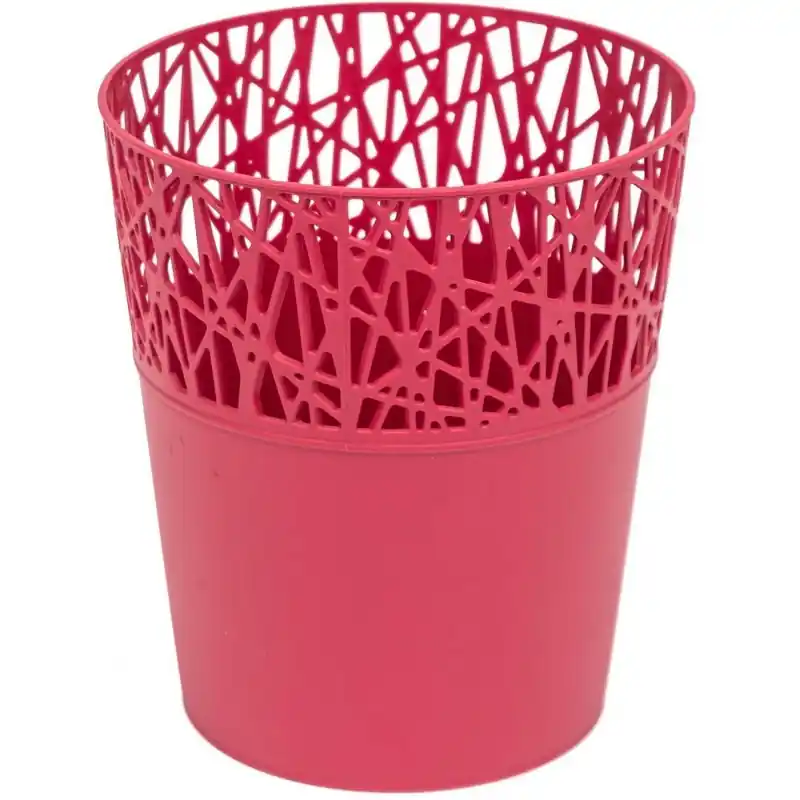 PROSPERPLAST CITY Blumentopf mit Spitze 11,3 cm Himbeere DCIT115-207C Sale