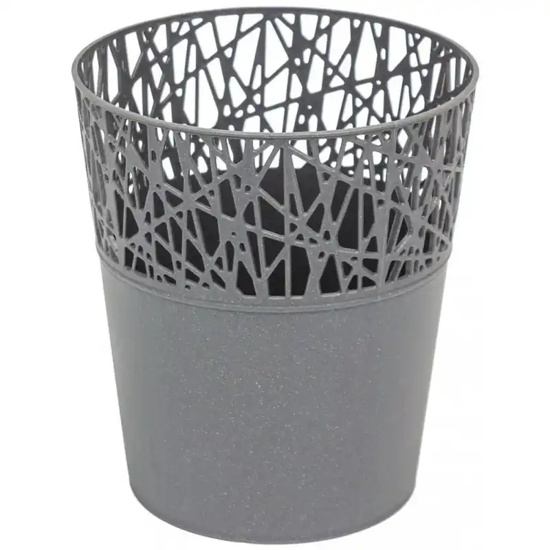Markenware PROSPERPLAST CITY Blumentopf mit Spitze 11,3 cm steingrau DCIT115