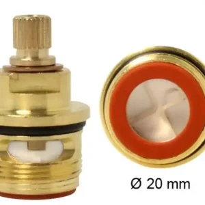 Umstellventil HD O= 20 mm NF, Messing, Hochdruck Meistverkauft