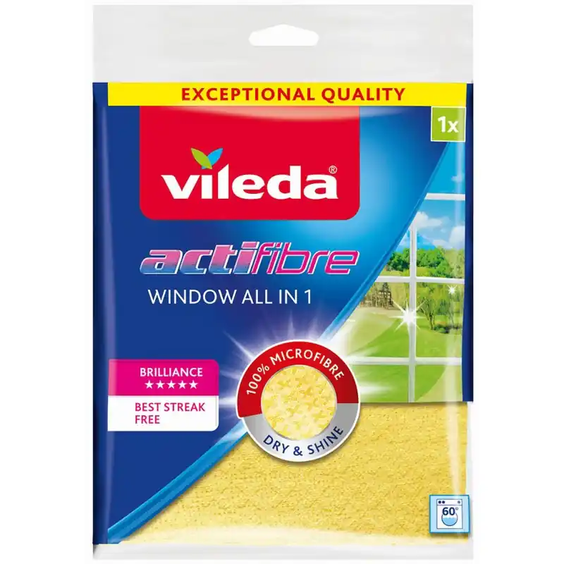VILEDA Actifibre Fenster Microhard 1 pc 151708 Ausverkauf