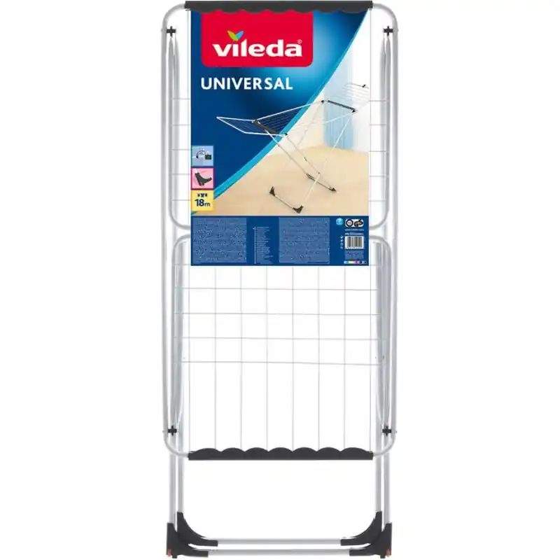 Geprüft VILEDA Universal Wäscheständer 18 m 149463