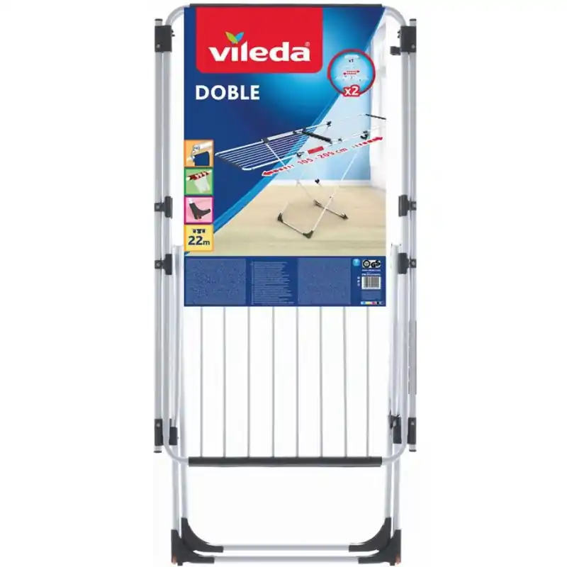 VILEDA Doble Wäscheständer 22m 157245 Begrenztes Angebot