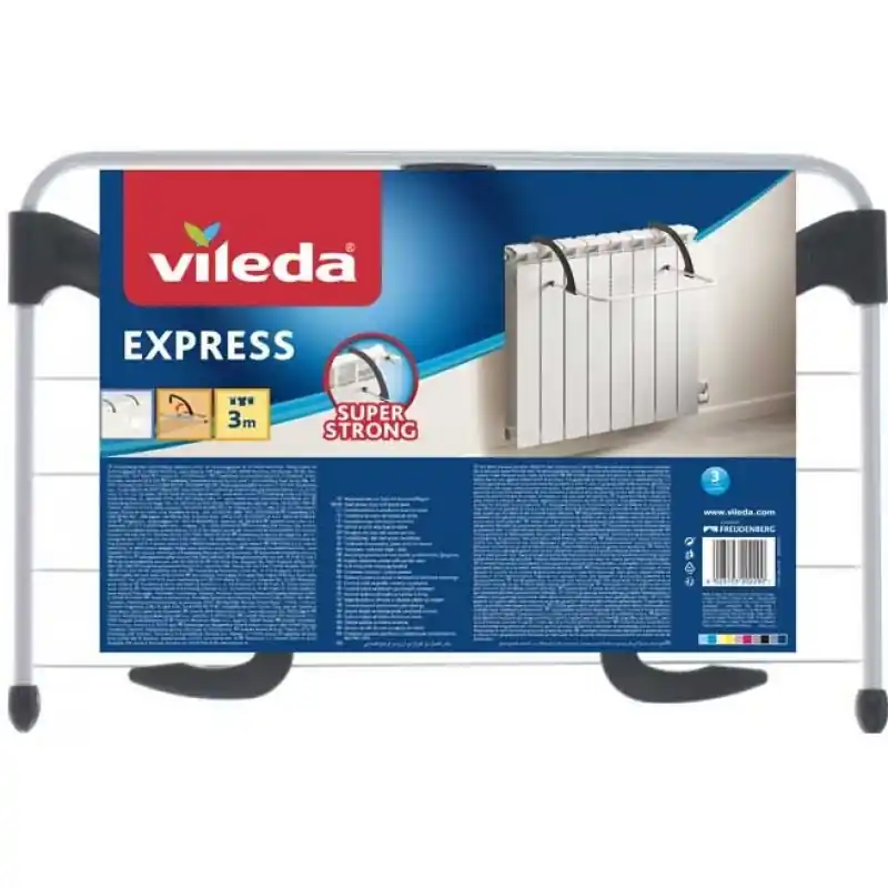 VILEDA Express Heizkörpertrockner 3 m 157334 Neu