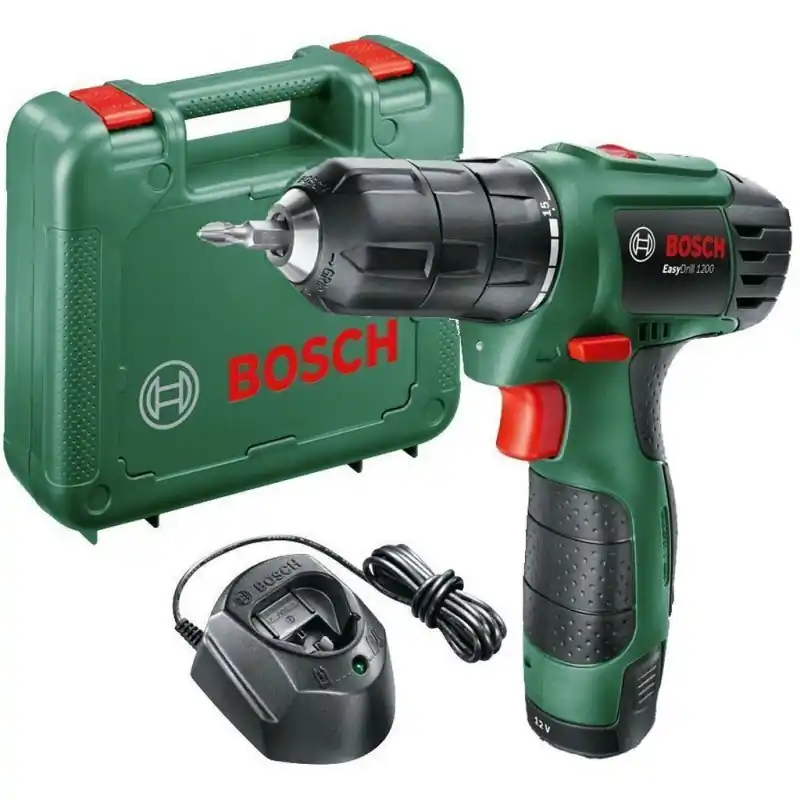 BOSCH EasyDrill 1200 Akku-Bohrschrauber 12V 1.5Ah Li-Ion inkl. Akku, 06039A210A Direktkauf
