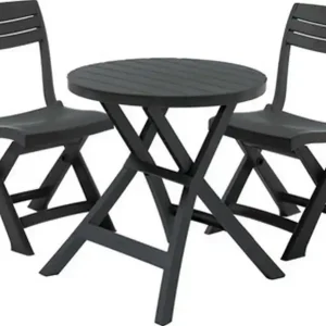 ALLIBERT JAZZ Balkonset, Graphit 17204593 Bestpreis
