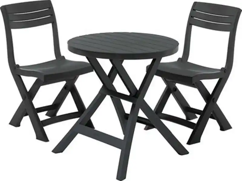 ALLIBERT JAZZ Balkonset, Graphit 17204593 Bestpreis