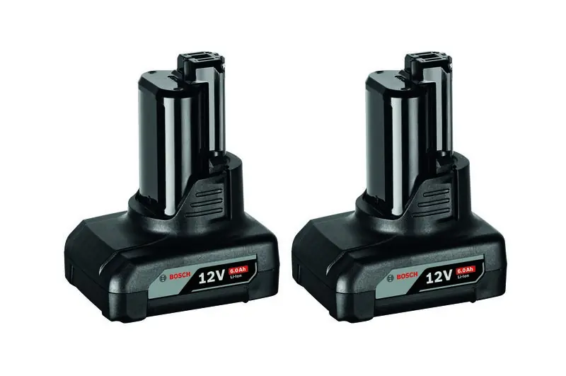 BOSCH 2× GBA 12V 6.0AH PROFESSIONAL Werkzeugakku 1600A00X7M Online Kaufen