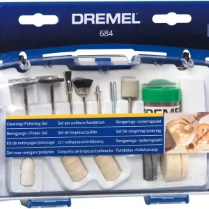 Dremel 684 Reinigungs und Polieren Set 20 tlg Polierset Reinigunset 26150684JA Schneller Versand
