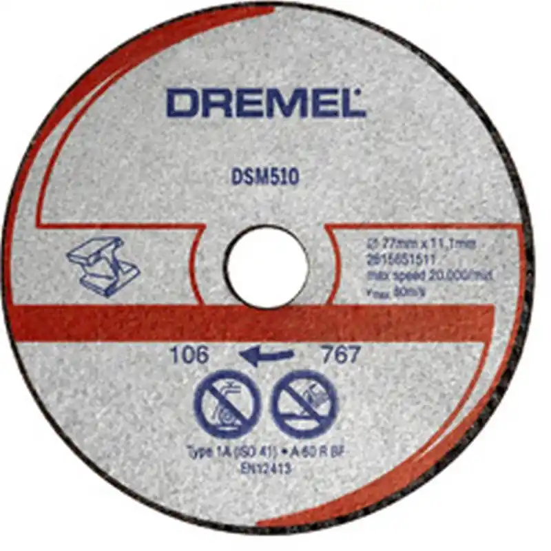 DREMEL DSM510 1 Trennscheibe, verstärkt 2615S510JA Preis Gesenkt