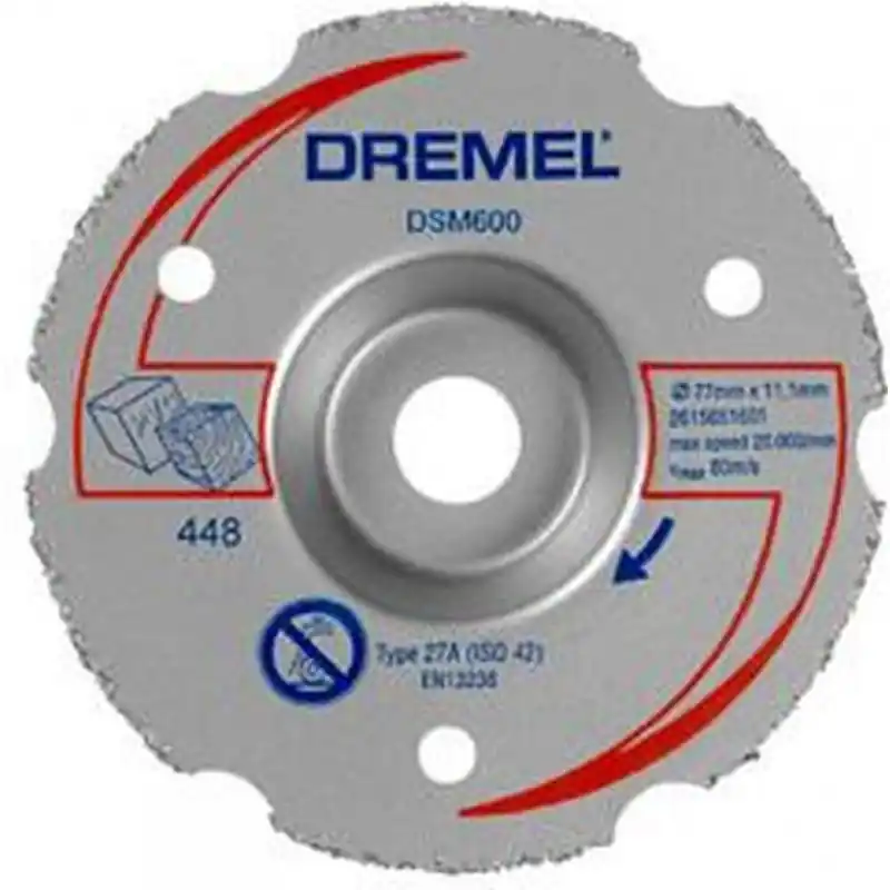 DREMEL DSM600 1 Geradschnitt-Trennscheibe 2615S600JA Schneller Versand