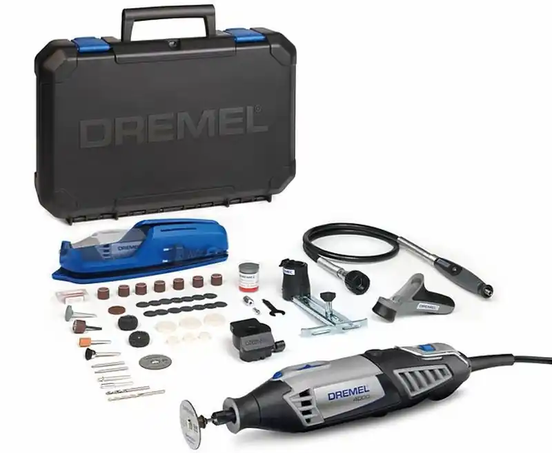 Neu Im Sortiment DREMEL 4000-4/65 EZ Multischleifer + 65 tlg Zubehör F0134000JS