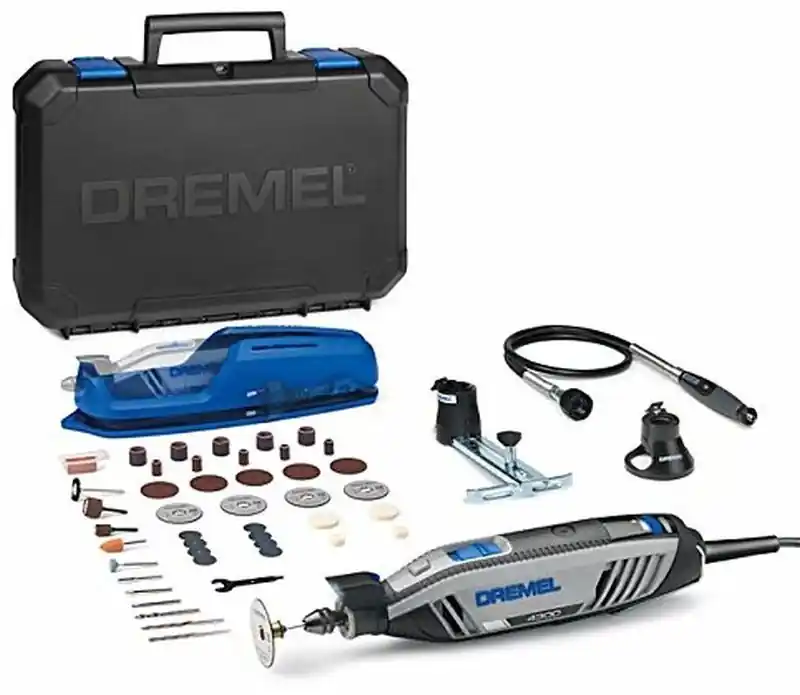 Echt DREMEL 4300-3/45 Multischleifer + 45 tlg Zubehör F0134300JC
