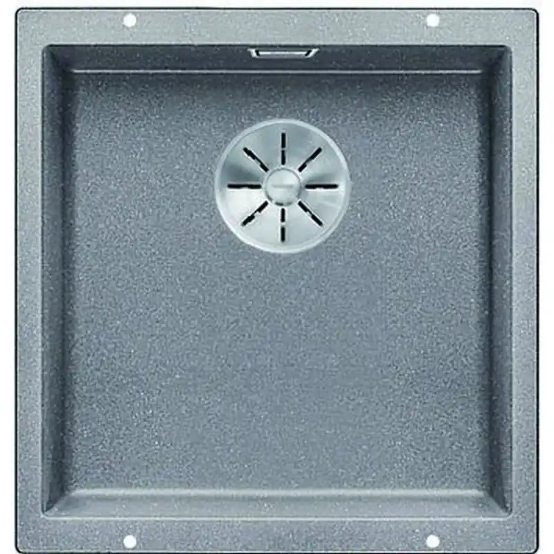 BLANCO Granitspüle Subline 400-U InFino aluminium ohne Zugknopf 523424 Begrenztes Angebot