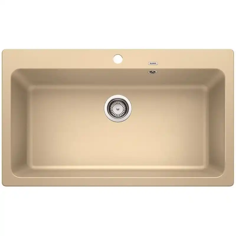 Sichere Zahlung BLANCO Naya XL 9 Granitspüle SILGRANIT champagne 521818