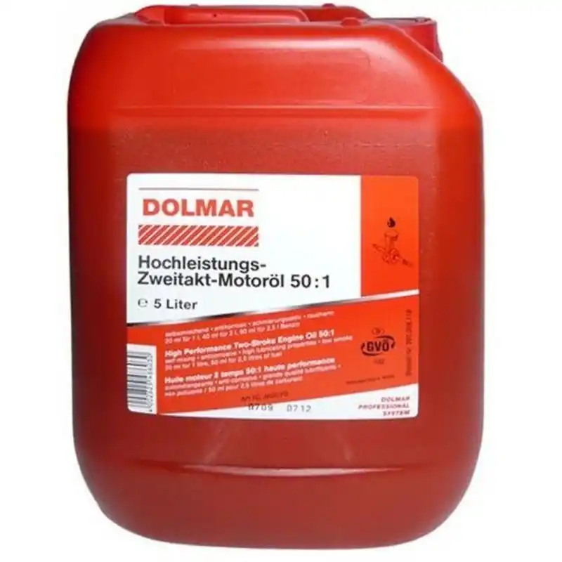 Preisreduziert Dolmar Hochleistungs Öl / 2-Takt-Motoröl 5 Liter, 980008118